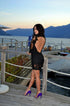 Short black dress Prom dress